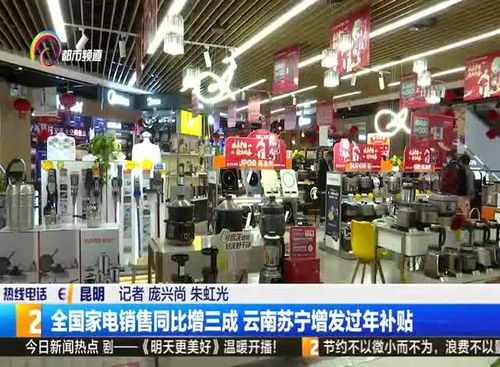 全國家電銷售喜迎新春，蘇寧加碼補(bǔ)貼助推消費(fèi)升級(jí)